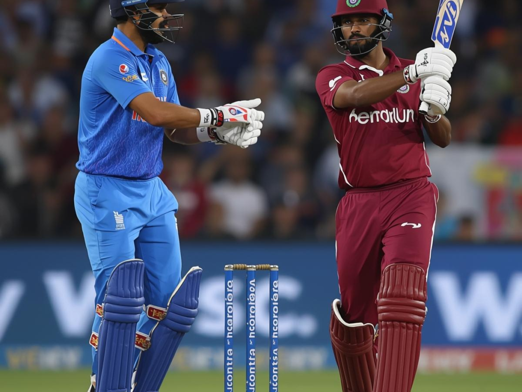India National Cricket Team vs West Indies Cricket Team Match Scorecard